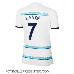 Chelsea Kante #7 Borta Matchtröja Dam 2022-23 Kortärmad